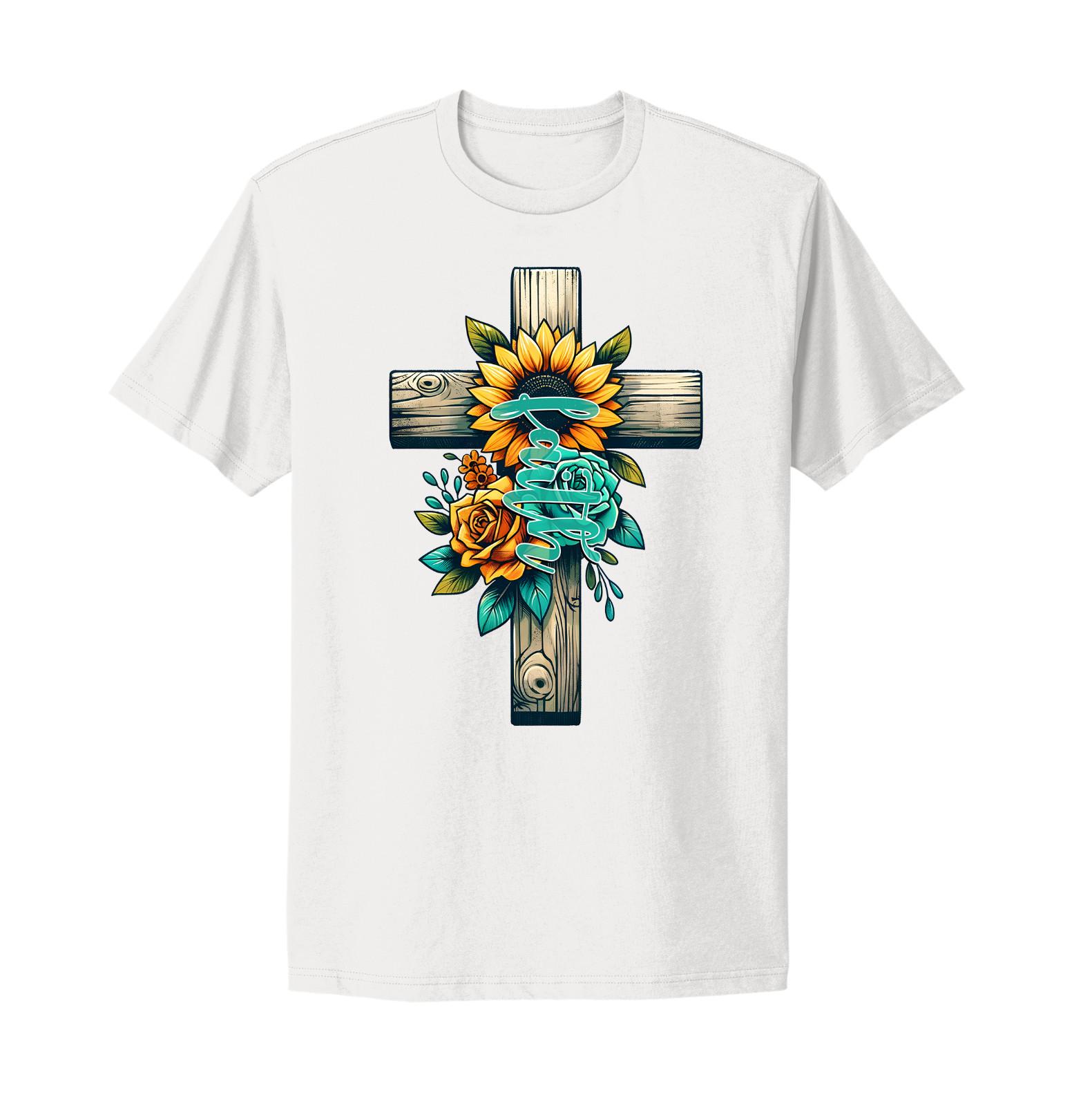 Jesus Cross Shirt Christian Religious Bible Faith Christ Church Gift T-shirt 27 M