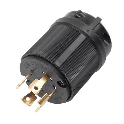 1 Pcs NEMA L14-30 Male Plug 30A 125/250V For Locking Generator