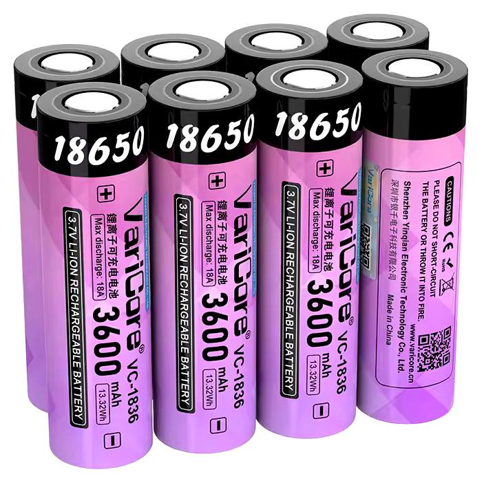 Akku Batterie Zelle Varicore Vc-1836 18650 Li-Ion 3.7V 3600mAh