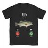 Unisex S TShirts Fih Shoes Fish Meme Vintage 100 Cotton Tees Short Sleeve T Shirts Crewneck Tops Original