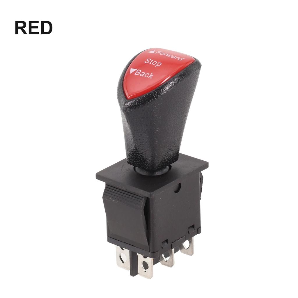 AC 125V 20A Switch 6Pin Slide Rocker Switch Forward Stop Backward High-Quality Materials Long Service Life Plastic And Metal