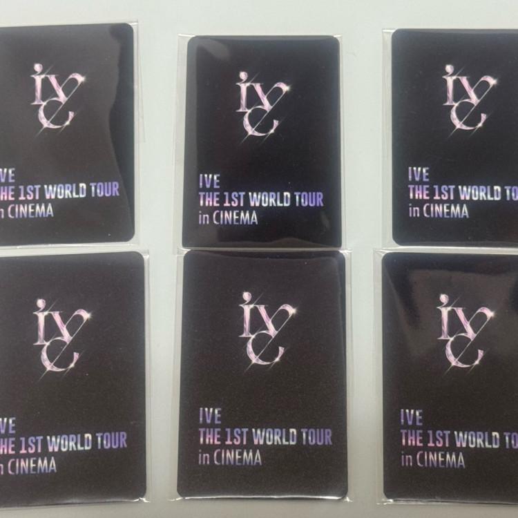 Ive Cinema Pop-up Primul Turneu Mondial în Card Foto Produse Originale Oferte Speciale Neanunțate Poca Ray