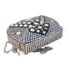 Silbernes Metall Perlenbesetzte Ethnische Geldbörse Mädchen Brauttasche Umhängetasche für Frauen/Mädchen Party Clutch Metall Clutches Vintage Messing