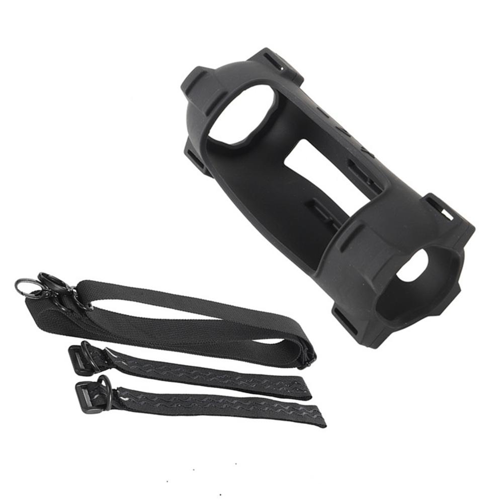 Für JBL Flip 7 Silikonhülle Stoßfest Staubdicht Kratzfest Lautsprecher Schutzhülle mit Tragegurten