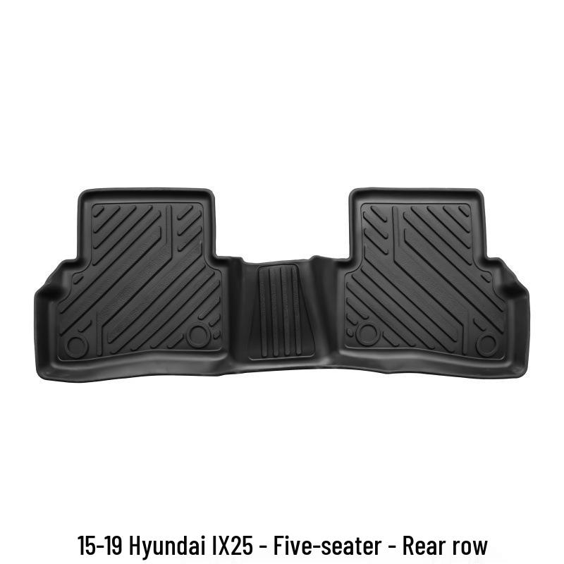 Hyundai IX25 Floor Mats (2015-2019) - Easy-Clean, Anti-Slip, Eco-Friendly TPE Interior Upgrade