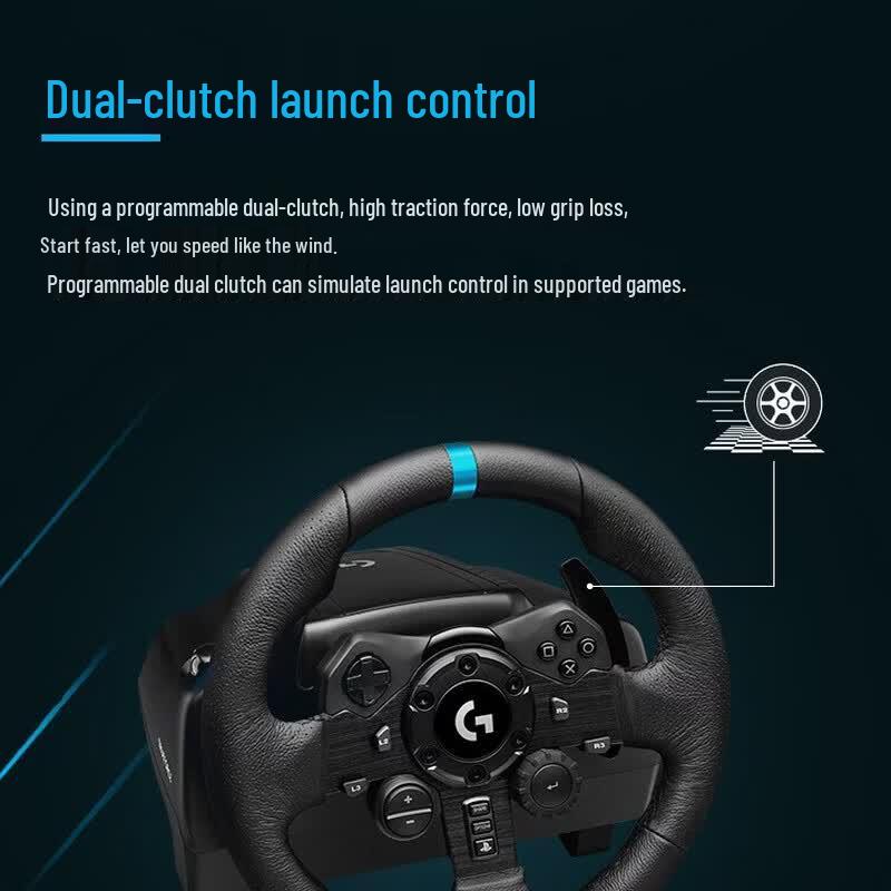 Logitech G29 G923 Force Feedback Racing Wheel for PC/PS4/PS5