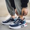 Men's Korean rotating shoelaces trendy sports shoes four season soft soled comfort casual sneakers outdoor student running shoes