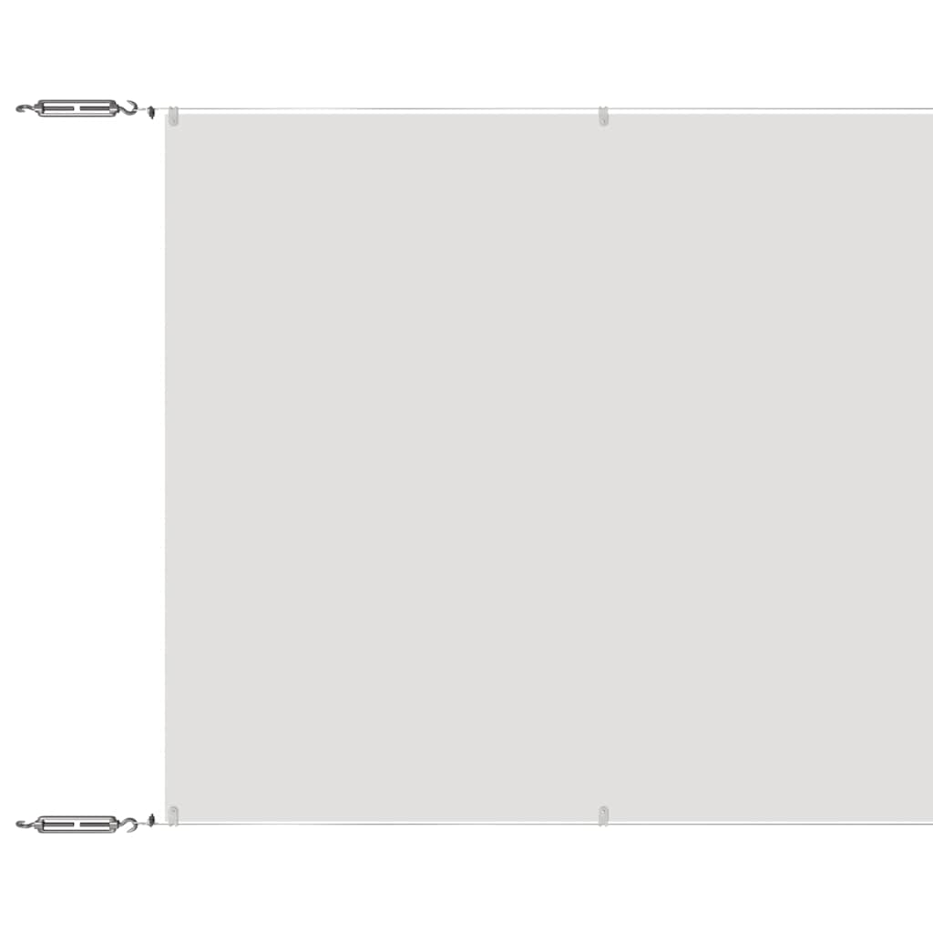 Vertical Awning White 140 X 600 Cm Oxford Fabric