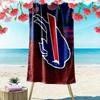 Bills Print Beach Towel, Large Soft Quick Dry Towel for Beach Camping Swimming