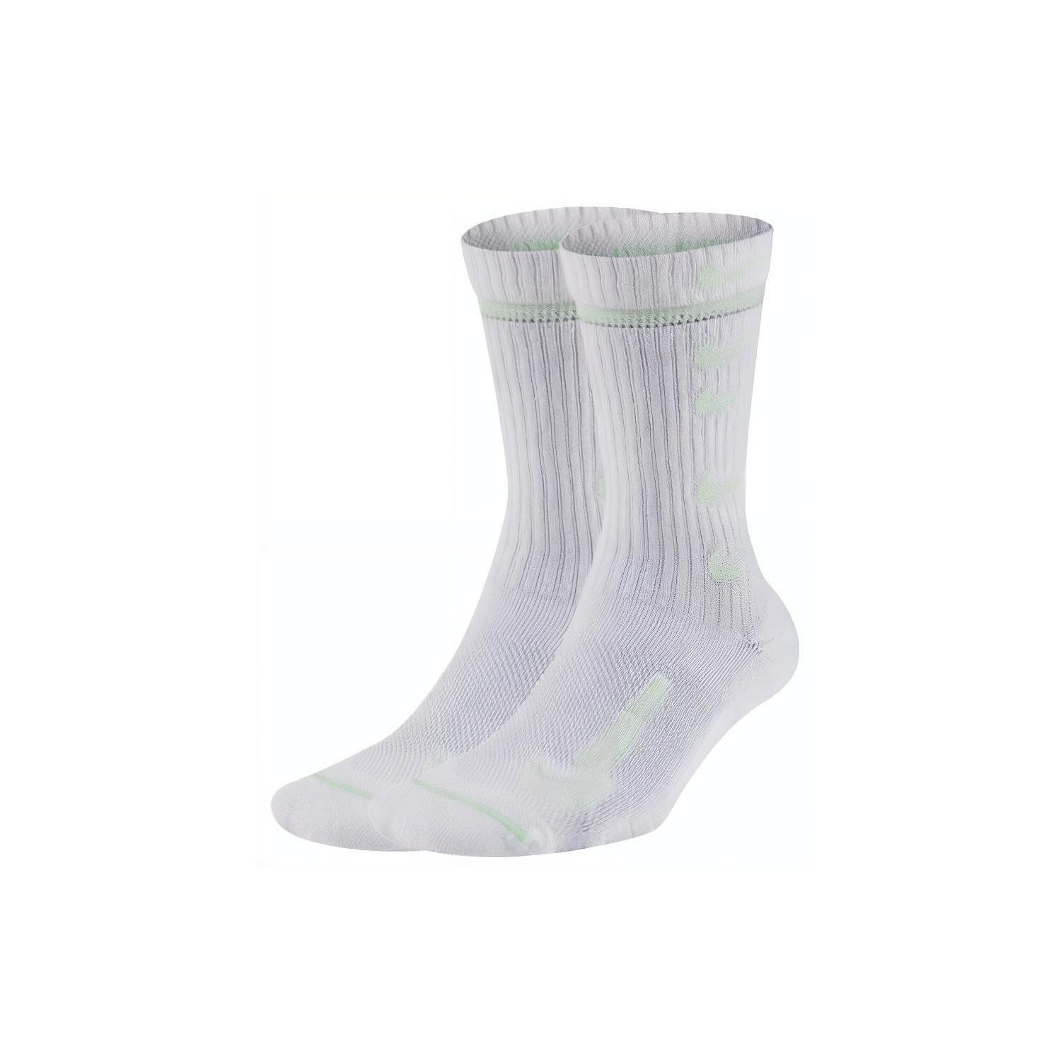 Nike Unisex Multiplier Crew Socks 1 Packs White CK5672-100 M
