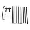 Foldable Pull Up Bar, Power Tower Workout Dip Station, Adjustable Height Home Pull Up Bar, Multifunction Training Equipment