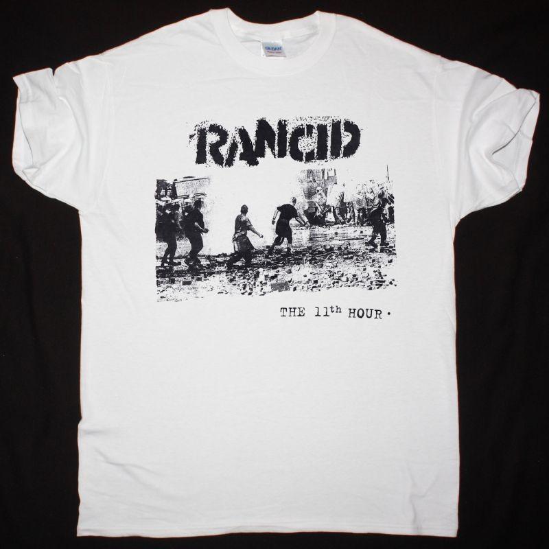 Rancid 11th Hour White T-Shirt XL