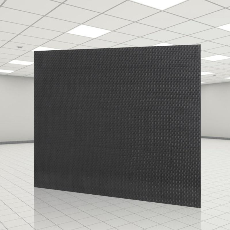 High Hardness Twill Carbon Fiber Plate Board Sheet Material With Bright Glossy SurfaceBright 200x300x0.5mm