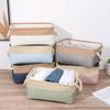 Storage Basket Home Supplies Sundries Sorting Basket Folding Linen Organizer Box Underwear Socks