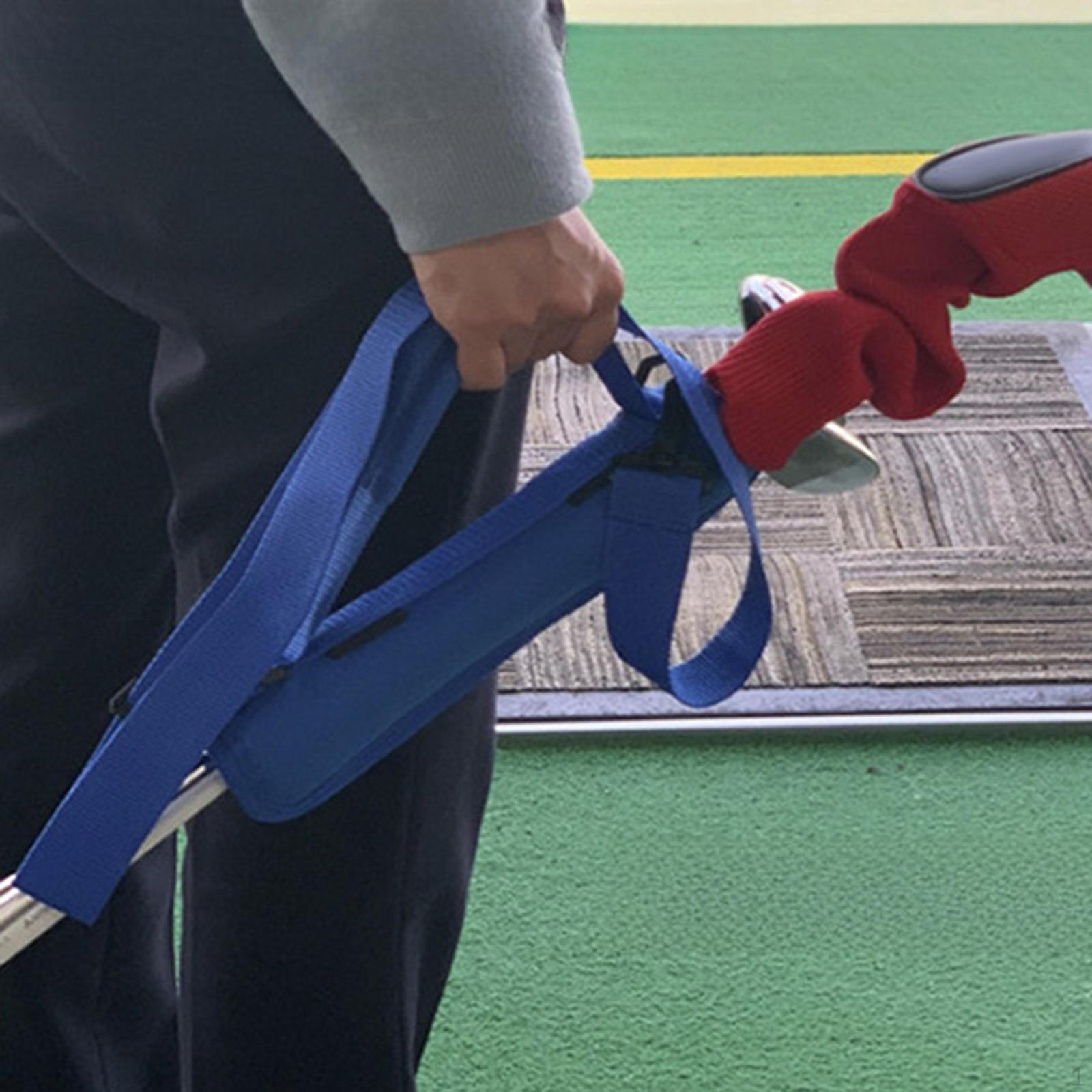 

Сумка для переноски гольфа Чехол для клюшек Компактный размер Регулируемая с боковой ручкой Съемный ремень для темно-синий