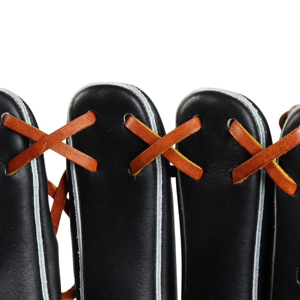 ZETT Pro Status SE B Size 8 Outfielder's Glove, Black/Oak (1936), (BRGB815SG)