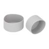 2Pcs Silicone Bumper Boot Protective Water Bottle Bottom Sleeve Cover for Space Thermal Cup Gray