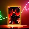 Anime Light Painting Photo Frame Berserk Behelit Griffith Action Figures Moon Lamps Led Night Light Bedroom Decor Birthday Gifts