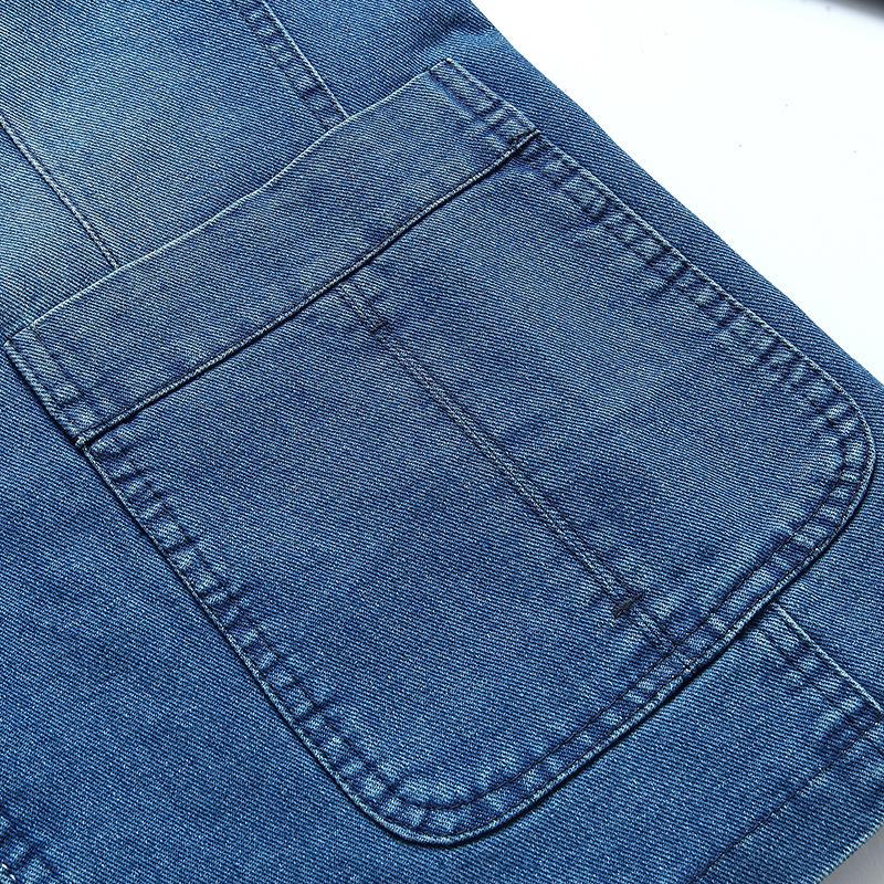 New Denim Suit Men's Casual Loose Large Size Youth Jacket Denim Suit Coat