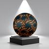 1pc Flame Art Size 5 Soccer Ball Professional Match Training Football Indoor &Outdoor Sports Ball Lightweight Durable C6511