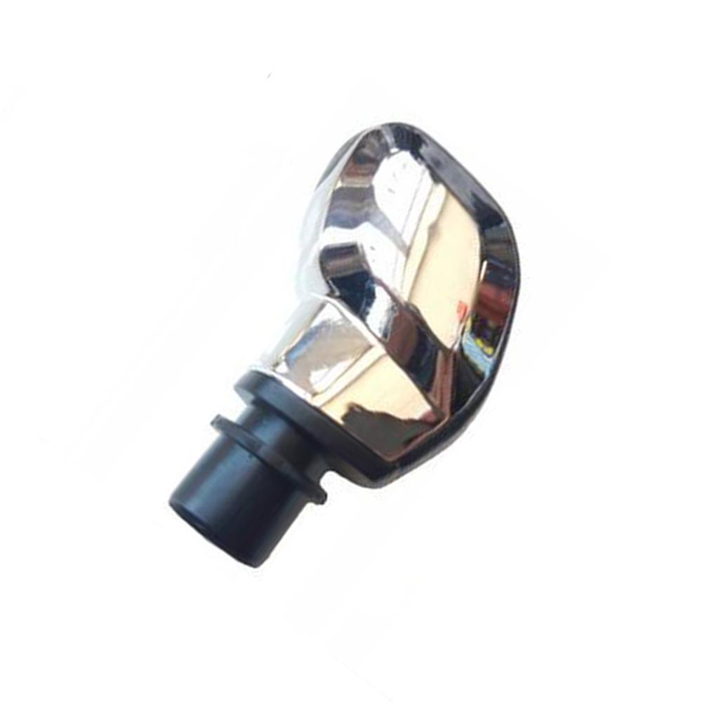 5 Speed Gear Stick Shift Manual Knob For Peugeot 208 2008 301 308 Black & Chrome