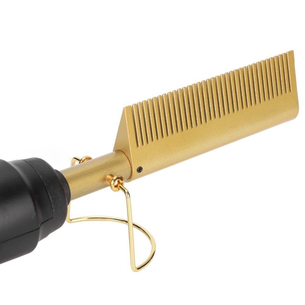 Quick Heating Electric Hair Straightening Comb Electric Hot Hair Straightening Brush For Men Women