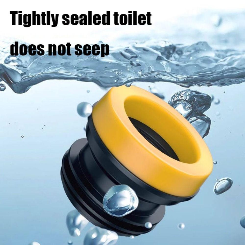 Strong Elasticity Toilet Flange Sealing Ring Silica Gel Leak-Proof Bathroom Accessories  School