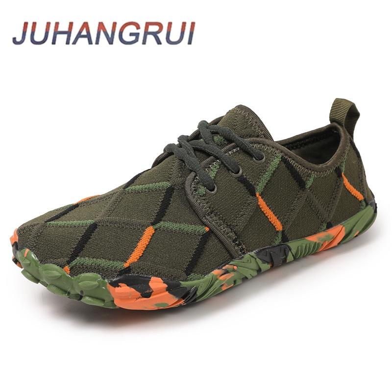 Unisex Barefoot Shoes Water Sports Shoes Summer Quick Dry Fashion Five Finger Beach River Barefoot Sneakers Breathable Non-slip