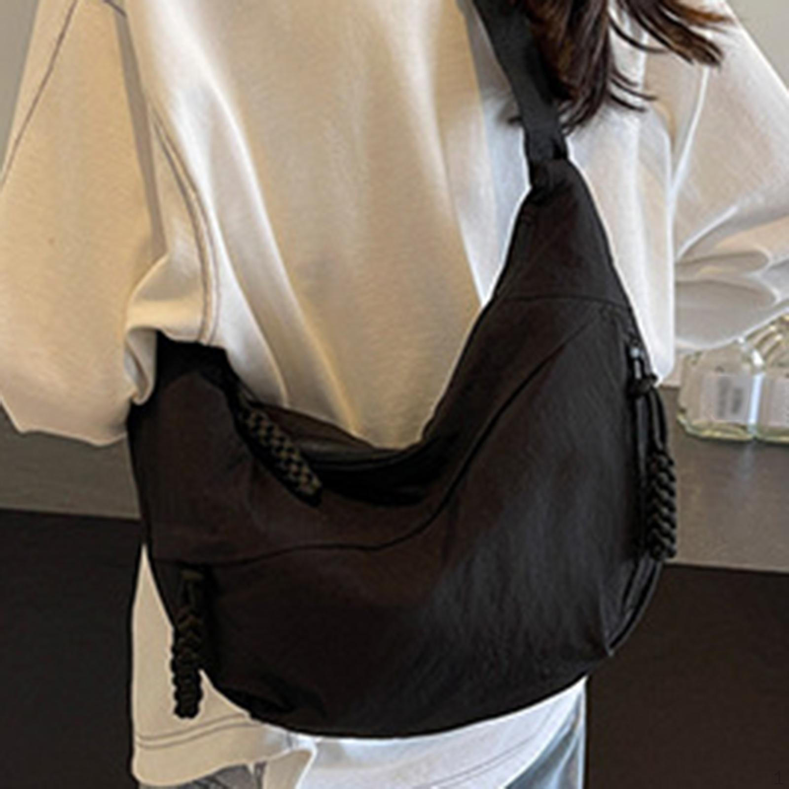 

Нейлоновая сумка через плечо, модная, вместительная, простая, для путешествий, езды на велосипеде