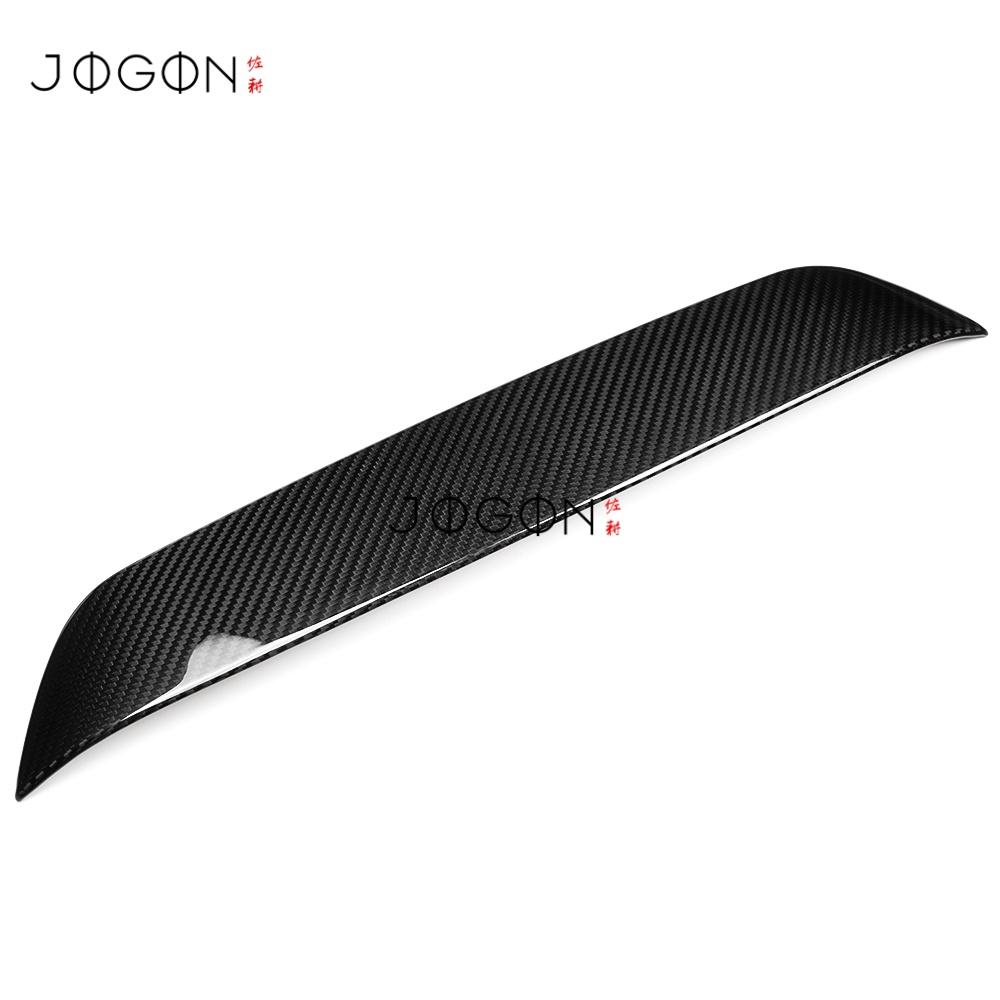 

Real DRY Carbon Fiber Car Roof Rear Braking Light Strip Cover Sticker Trim Decoration For Mazda MX-5 MX5 Miata ND 2016-2023