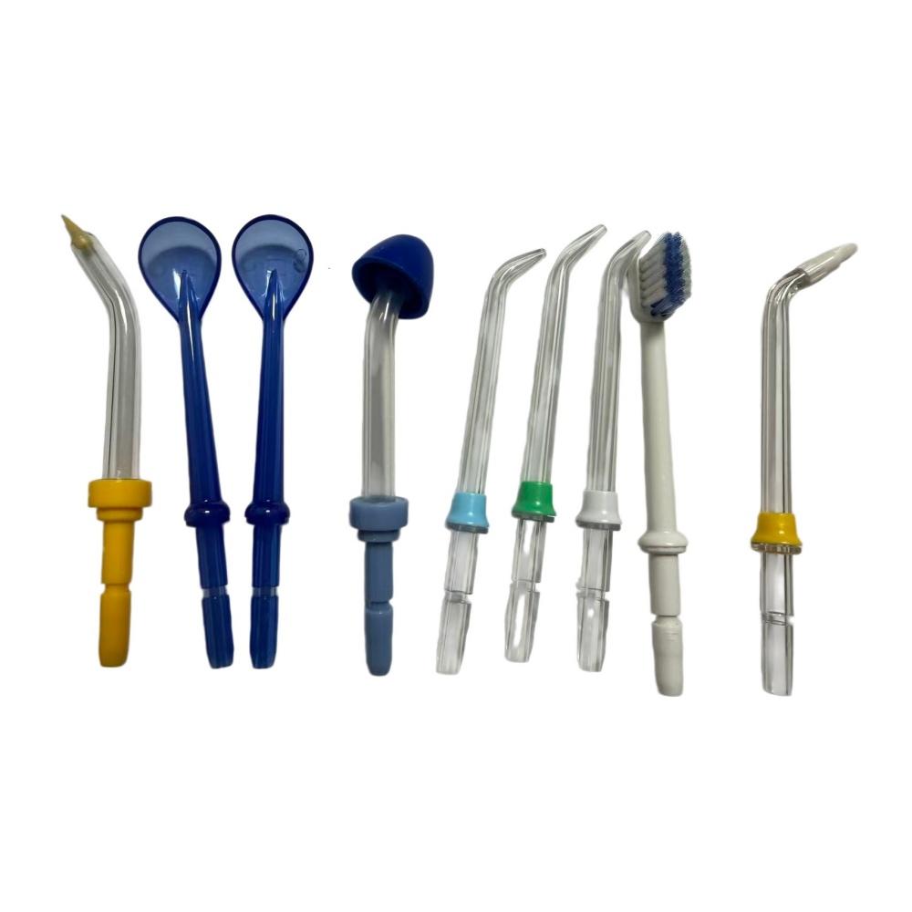 9 Pcs/Set Replacement Tips For Waterpik Water Flosser Jet Tips For Waterpik Oral Irrigator & Dental Flosser Replacement Parts