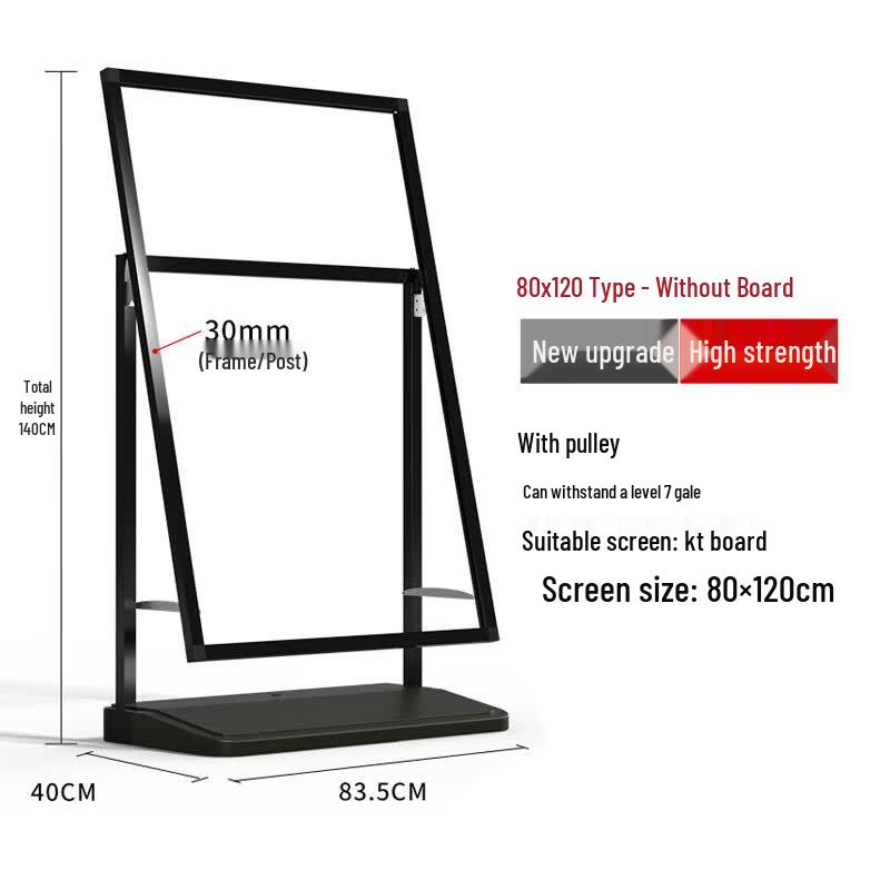 Yishuxiang Outdoor Windproof Water-Filled Poster Display Stand