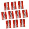 Pack of 10 Clear Acrylic Hinges with Waterproof Features  Adhesive Hinges Upgrades for DIY Projects & Household Use