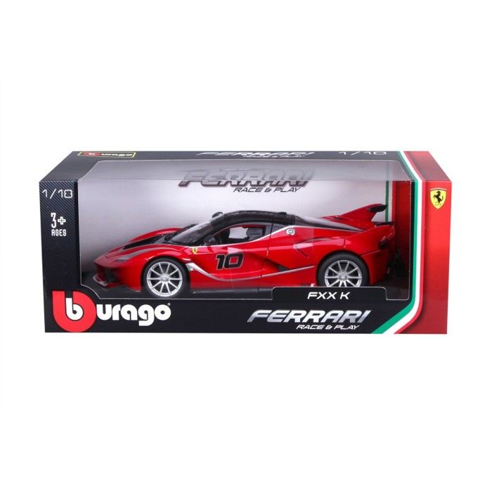 Voiture de collection - BBURAGO - Ferrari FXXK Rouge - Echelle 1/18ème