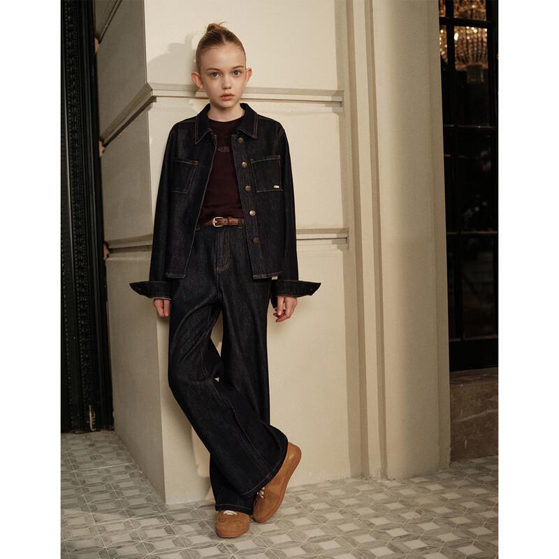 

ELLE KIDS Girls Retro Flared Denim Jeans 140