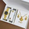 Ladies Watch Love Necklace Jewelry Set Yanyu Popular Love Quartz Watch Women
