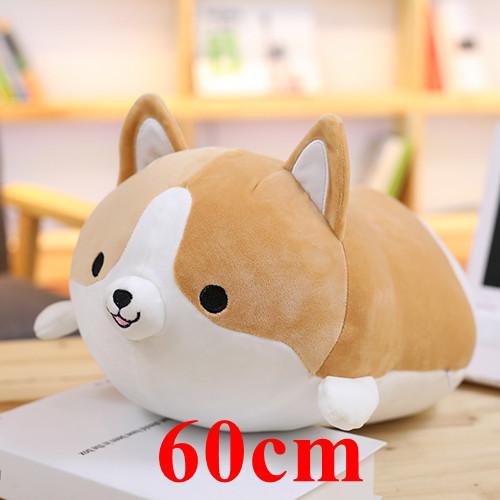 Cute Chubby Shiba Inu & Corgi Pooch Plushie Figures Cushioned Cuddly Beast Cartoonish Cushion Plushies Surprise For Youngsters Tot Kids