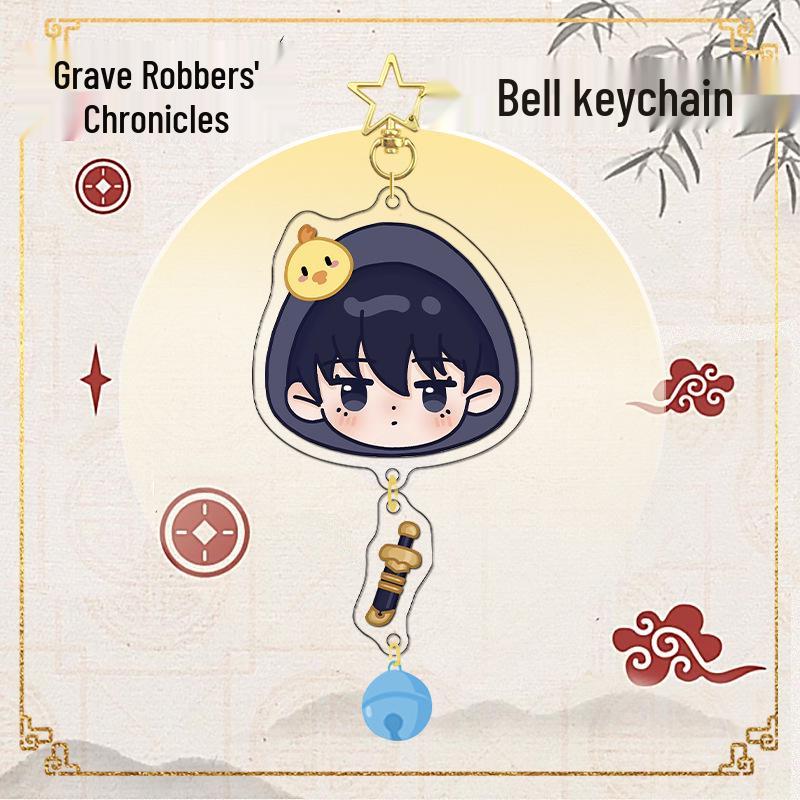 

Кулон-колокольчик, брелок с дудзин-мультяшкой Double-sided Layer, High-Definition Printing