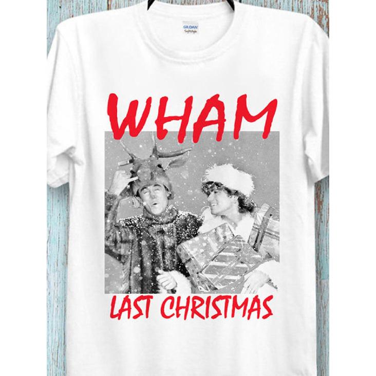WHAM Last Christmas T Shirt New Year & Christmas Tee Top Cool Ideal Gift Tee Top for Ladies and Gentlemen