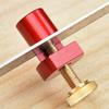 Non-Slip Surface Bench Stop Block Aluminum Alloy Woodworking Limit Block  For Woodworking