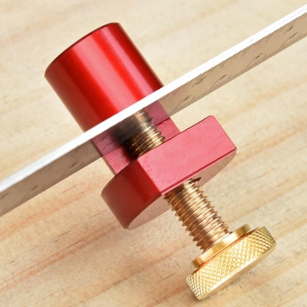 Non-Slip Surface Bench Stop Block Aluminum Alloy Woodworking Limit Block For Woodworking
