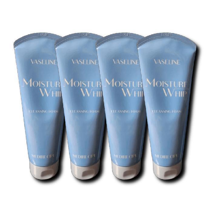 Vaseline Cleansing Foam Moisture Whip Foam Cleansing 220ml (4 Pack) (30278359)