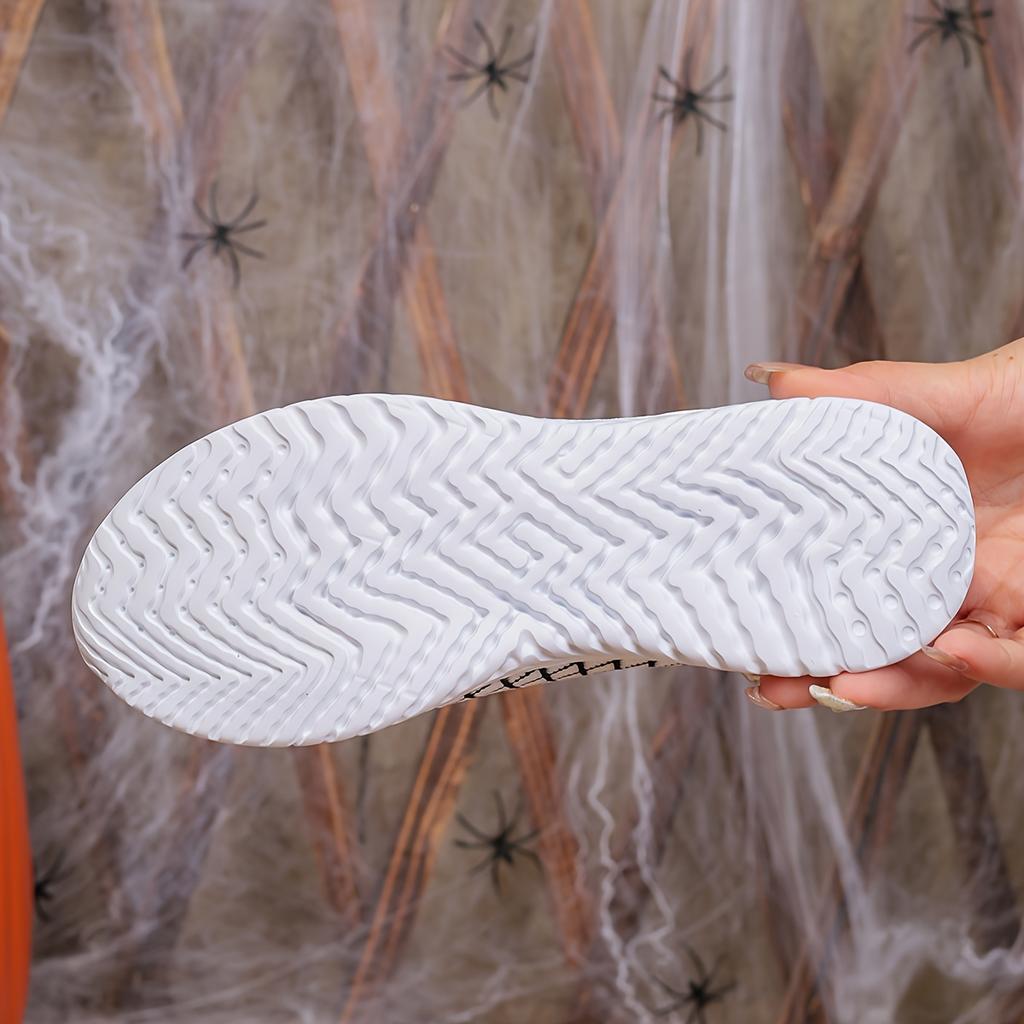 Fashion Women's Casual Knitted Fashion Sneakers, Geometric Patterns, Low-top Loafers, Round Head, All-season Comfort