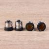 2Pcs E17 To E12/E14 Lamp Holder Converter Socket Adapter For LED & Halogen Lamps Universal Lighting Base Accessory