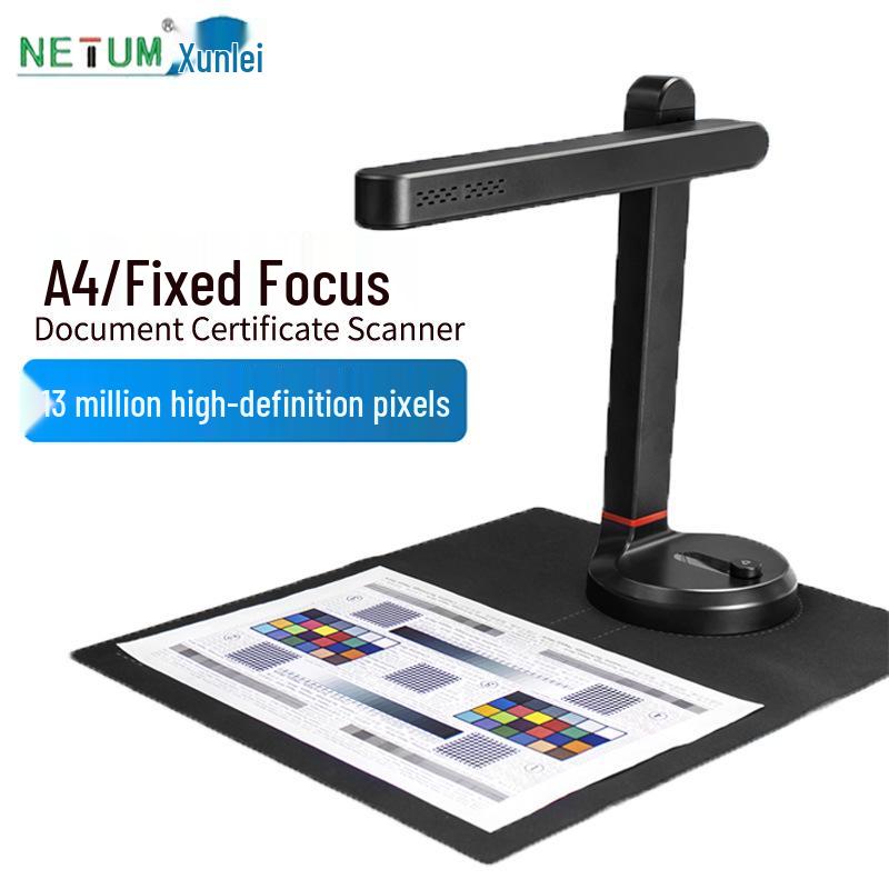 Foldable 20MP HD Auto-Focus Book & Document Scanner