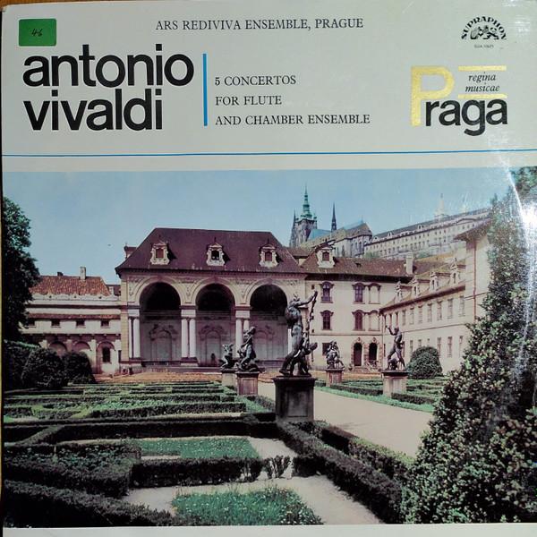 

LP Record ANTONIO VIVALDI, ARS REDIVIVA ENSEM - Antonio Vivaldi - 5 Concertos For F SUA10671 Supraphon 1965 Czechoslov Classical Used