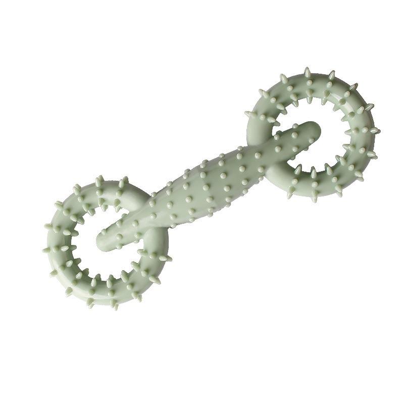 Durable Tpr Pet Chewing Ring Toy For Small And Medium Dogs