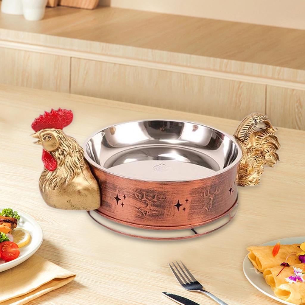 Chicken Dry Pot Buffet Food Warmer Cooking Creative Quick Heating Themed Cookware
