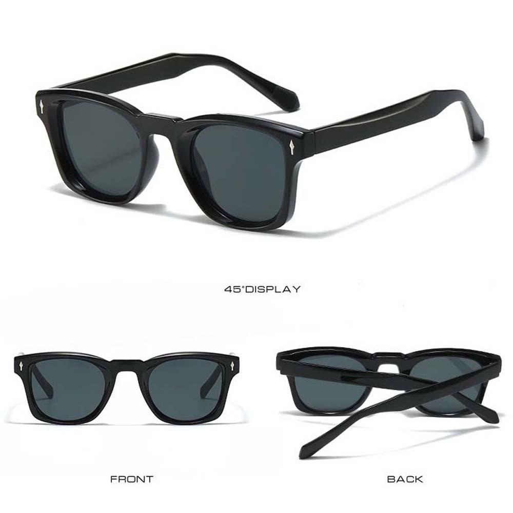 Lightweight Jelly Retro Sunnies Zinc Zinc Alloy Women Anti-UV Glasses New Men Polarized Sunglasses  Gift