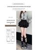 Sweet Girly High Waist Slimming Layered Cake Skirt - Spring/Summer Women's Short Skirt